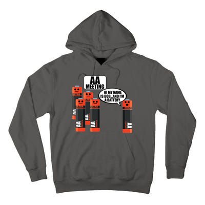 AA Meeting Tall Hoodie