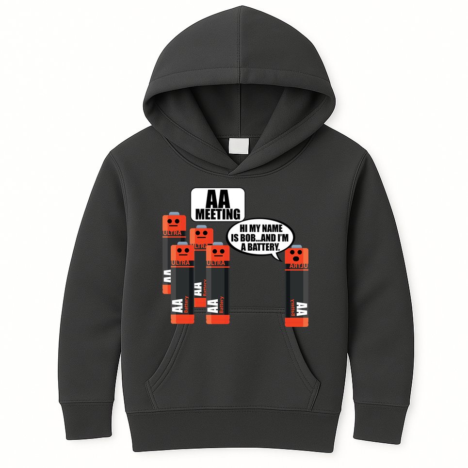 AA Meeting Kids Hoodie