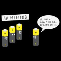 AA Meeting Funny Alcohol Drinking Backpack