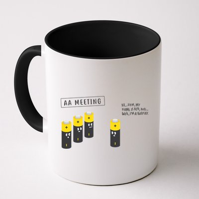 AA Meeting Funny Alcohol Drinking Mug