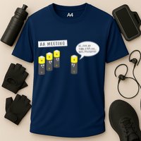 AA Meeting Funny Alcohol Drinking Performance Shirt