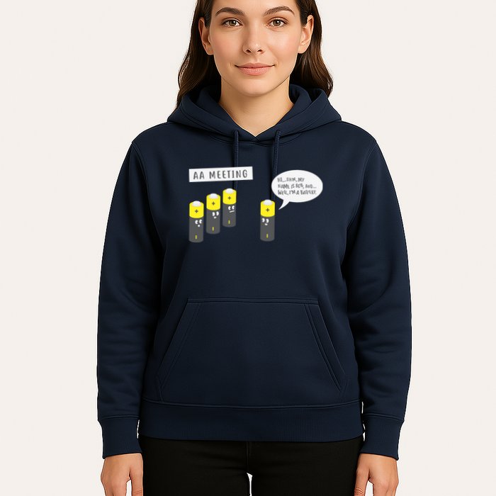 AA Meeting Funny Alcohol Drinking Hoodie