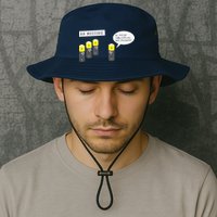 AA Meeting Funny Alcohol Drinking Bucket Hat