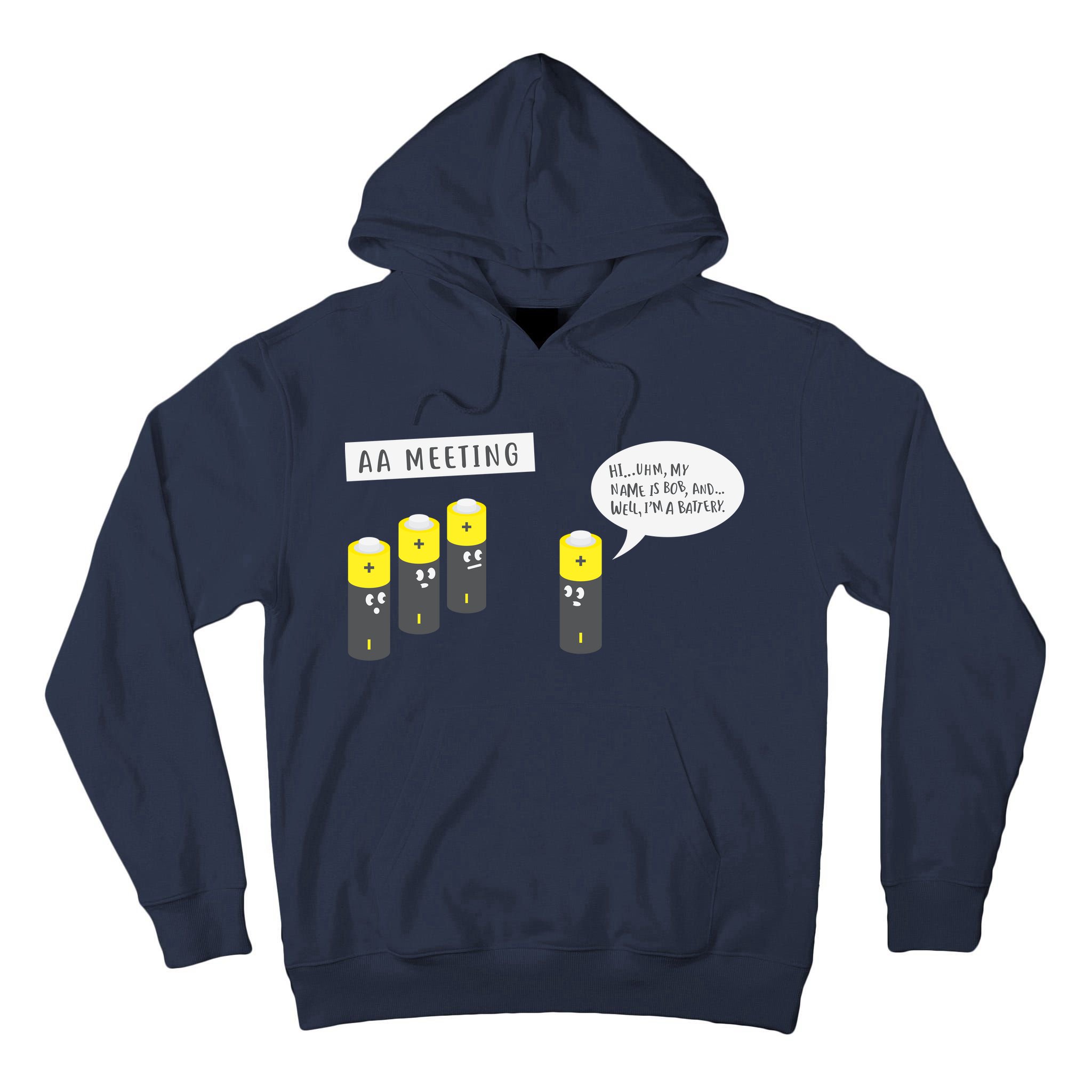AA Meeting Funny Alcohol Drinking Tall Hoodie