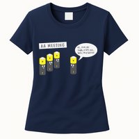 AA Meeting Funny Alcohol Drinking Womens T-Shirt