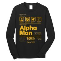 Alpha African 1906 Fraternity Information Description Long Sleeve Shirt