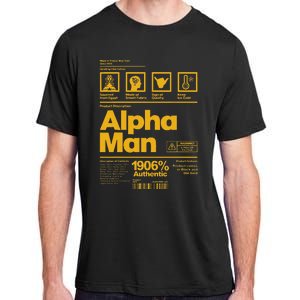 Alpha African 1906 Fraternity Information Description Adult ChromaSoft Performance T-Shirt