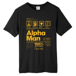 Alpha African 1906 Fraternity Information Description Tall Fusion ChromaSoft Performance T-Shirt