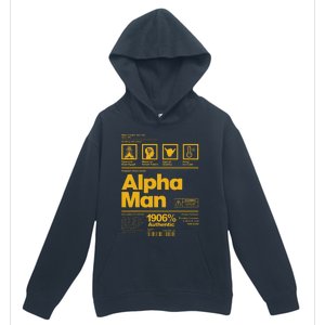 Alpha African 1906 Fraternity Information Description Urban Pullover Hoodie