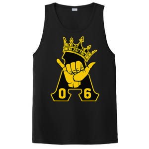 Alpha African 1906 Fraternity Hand Sign Crown PosiCharge Competitor Tank