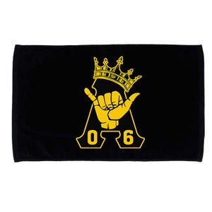 Alpha African 1906 Fraternity Hand Sign Crown Microfiber Hand Towel