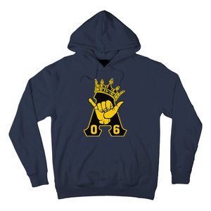 Alpha African 1906 Fraternity Hand Sign Crown Hoodie