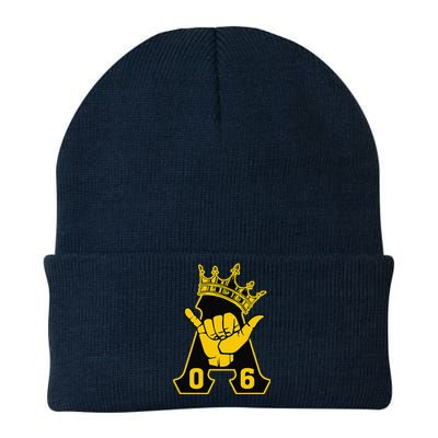 Alpha African 1906 Fraternity Hand Sign Crown Knit Cap Winter Beanie