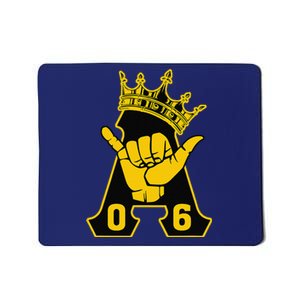 Alpha African 1906 Fraternity Hand Sign Crown Mousepad