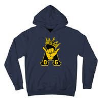 Alpha African 1906 Fraternity Hand Sign Crown Tall Hoodie