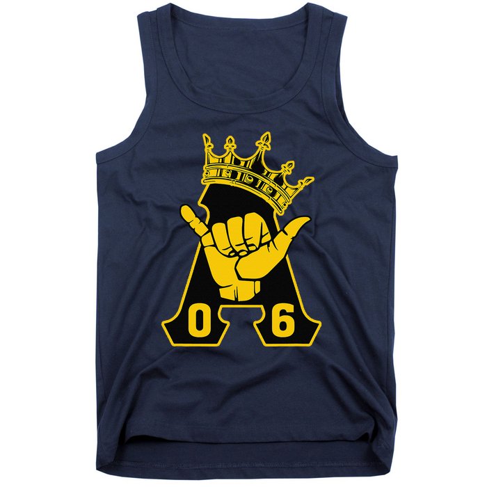 Alpha African 1906 Fraternity Hand Sign Crown Tank Top