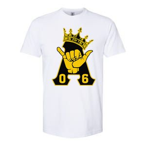 Alpha African 1906 Fraternity Hand Sign Crown Softstyle CVC T-Shirt