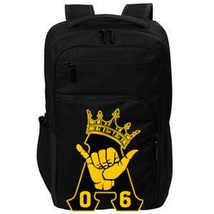 Alpha African 1906 Fraternity Hand Sign Crown Impact Tech Backpack