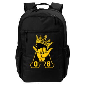 Alpha African 1906 Fraternity Hand Sign Crown Daily Commute Backpack