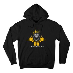 Alpha African 1906 Fraternity Hand Sign Ape Crown Hoodie