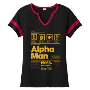 Alpha African 1906 Fraternity Information Description Ladies Halftime Notch Neck Tee