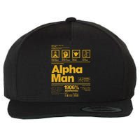 Alpha African 1906 Fraternity Information Description Wool Snapback Cap