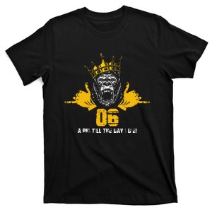 Alpha African 1906 Fraternity Hand Sign Ape Crown T-Shirt