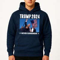 Assassination Attempt 2024 Never Surrender Trump Shot Hoodie