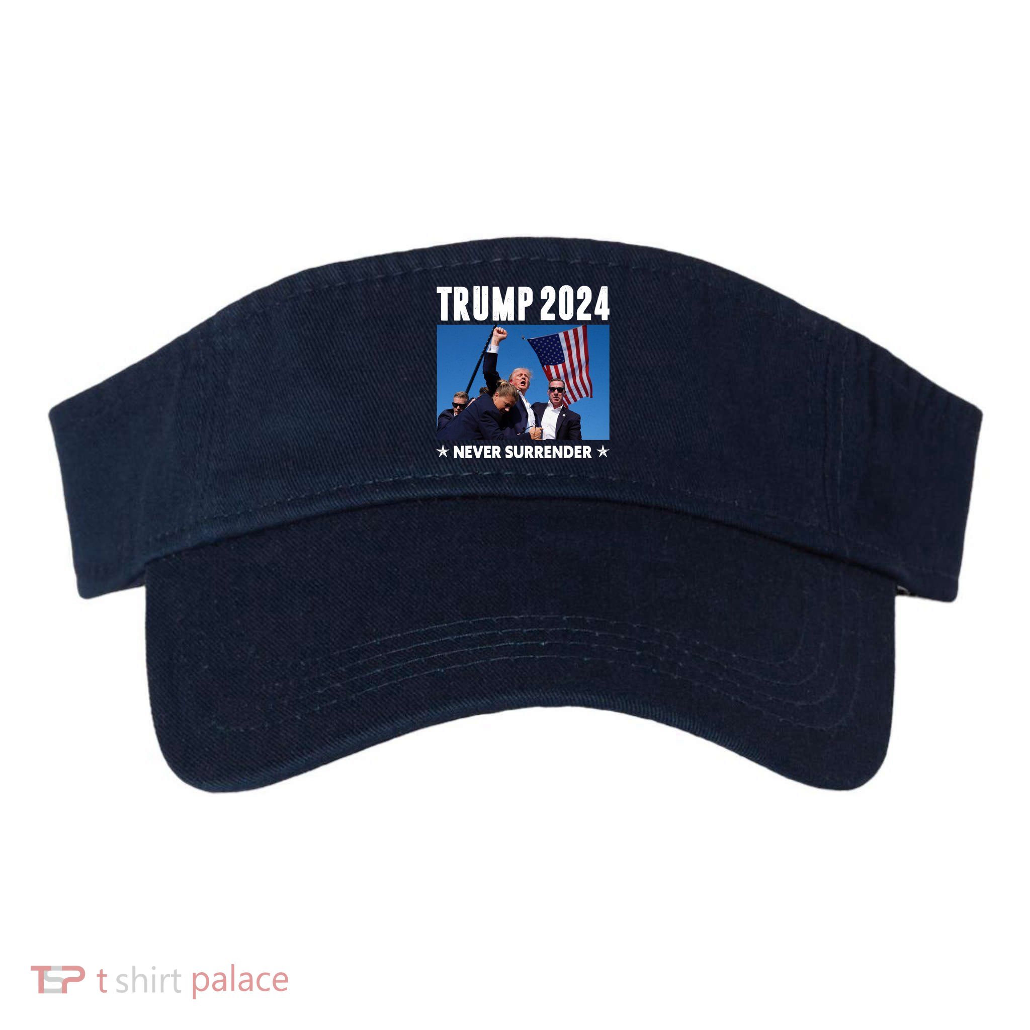 Assassination Attempt 2024 Never Surrender Trump Shot Visor
