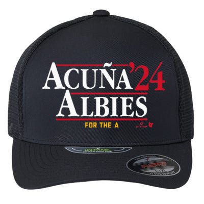 AcuñA Albies 24 Atlanta Baseball Flexfit Unipanel Trucker Cap