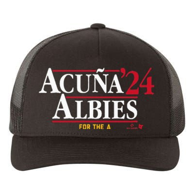 AcuñA Albies 24 Atlanta Baseball Yupoong Adult 5-Panel Trucker Hat