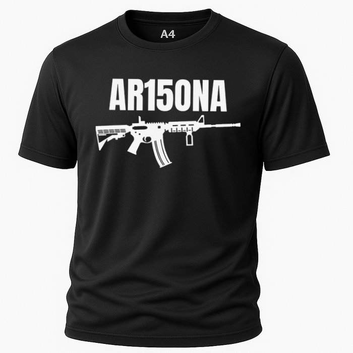 AR15ONA (Arizona) 2nd Amendment AR 15 For Gun Owners Cooling Performance Crew T-Shirt