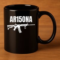 AR15ONA (Arizona) 2nd Amendment AR 15 For Gun Owners 11oz C Handle Ceramic Mug