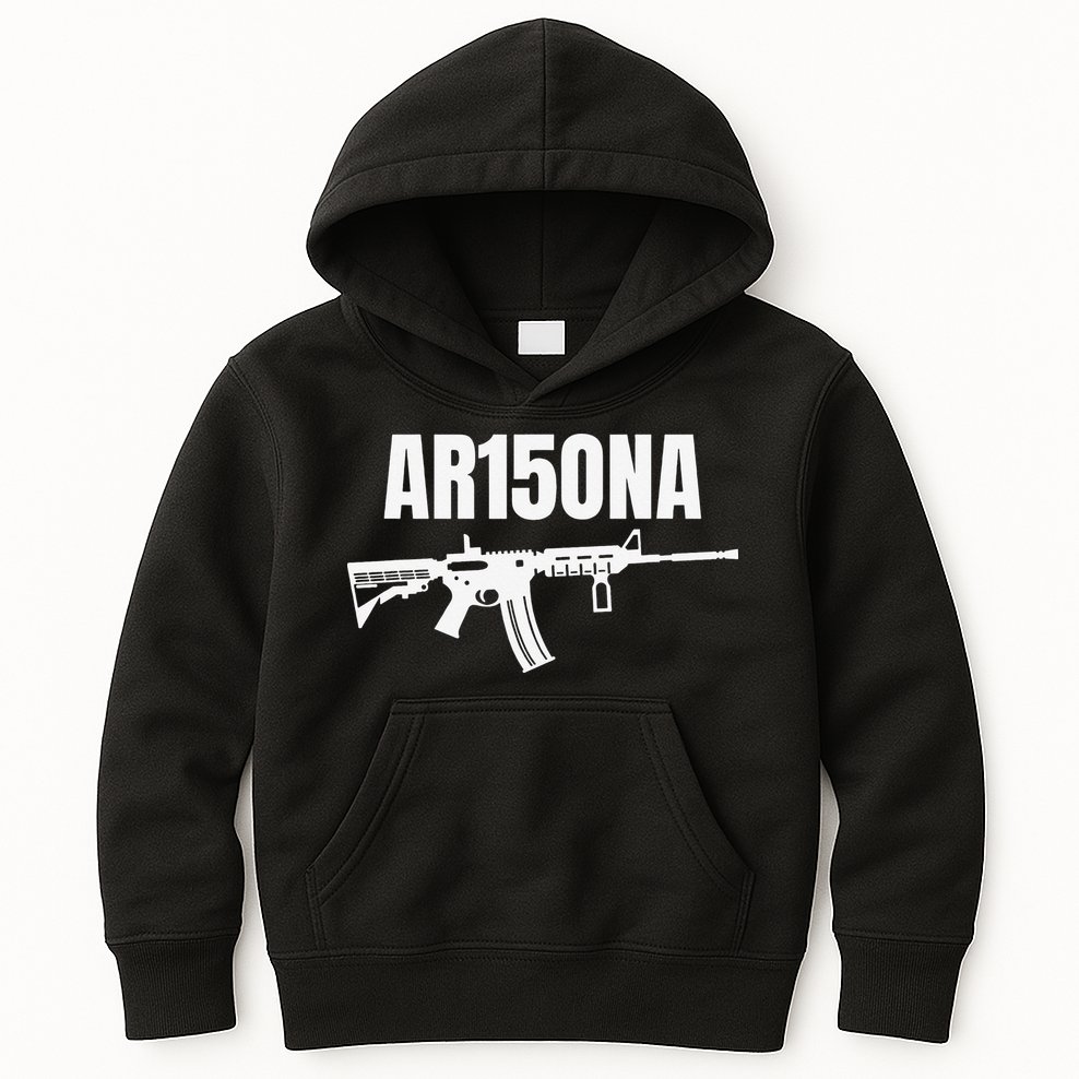 AR15ONA (Arizona) 2nd Amendment AR 15 For Gun Owners Kids Hoodie