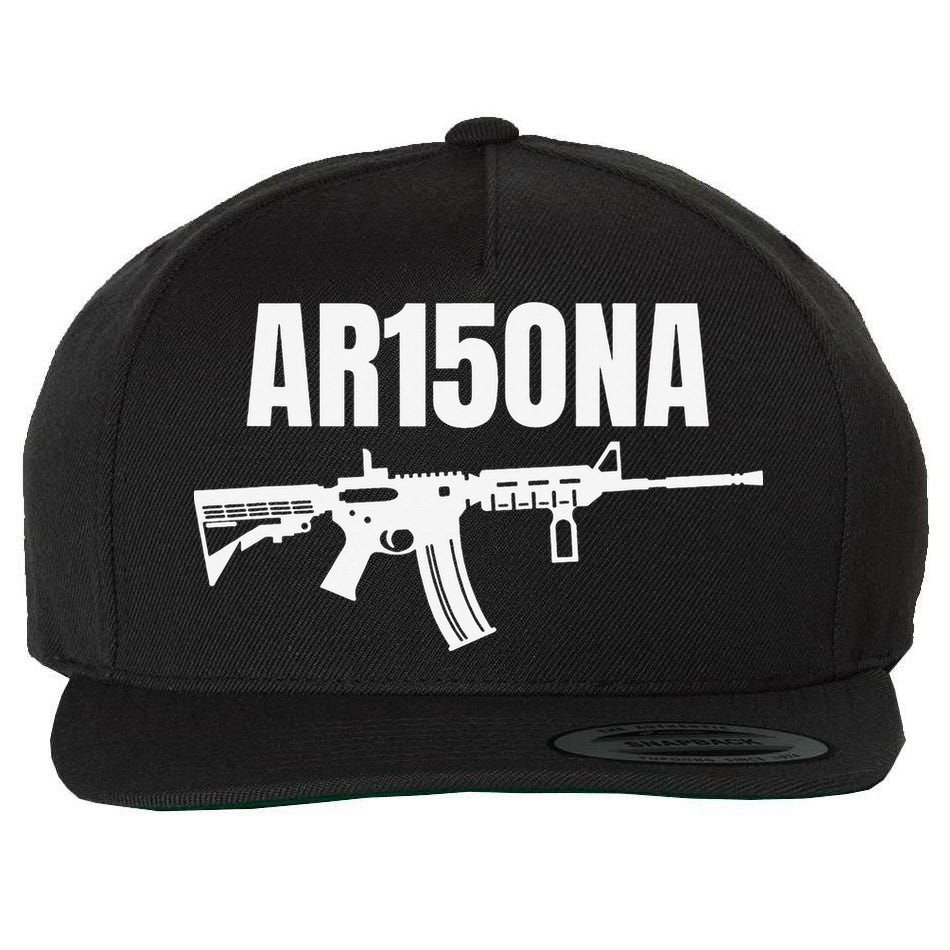 AR15ONA (Arizona) 2nd Amendment AR 15 For Gun Owners Wool Snapback Cap