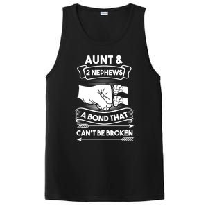 Aunt And 2 Nephews A Bond That Cant Be Broken Aunts Nieces Gift PosiCharge Competitor Tank