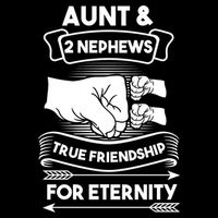 Aunt And 2 Nephews True Friendship For Eternity Aunts Nieces Funny Gift Cooling Performance Crew T-Shirt