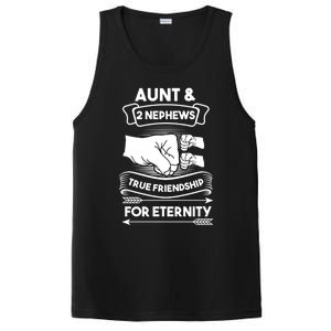 Aunt And 2 Nephews True Friendship For Eternity Aunts Nieces Funny Gift PosiCharge Competitor Tank