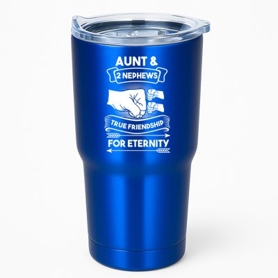 Aunt And 2 Nephews True Friendship For Eternity Aunts Nieces Funny Gift Tumbler