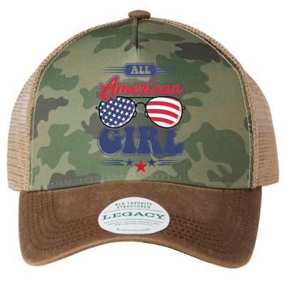 All American 4th Of July Family Matching Legacy Tie Dye Trucker Hat