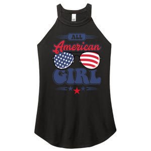 All American 4th Of July Family Matching Women's Perfect Tri Rocker Tank