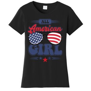 All American 4th Of July Family Matching Women's T-Shirt