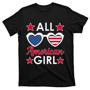 All American 4th Of July Sunglasses T-Shirt