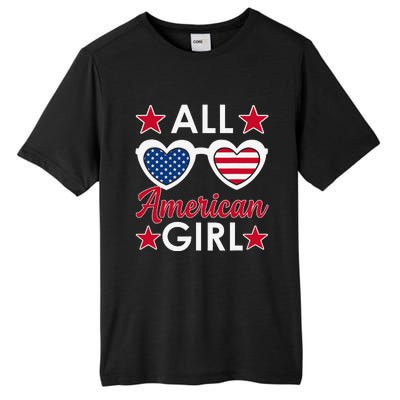 All American 4th Of July Sunglasses Tall Fusion ChromaSoft Performance T-Shirt