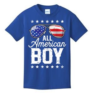 All American 4th Of July Sunglasses Gift Kids T-Shirt