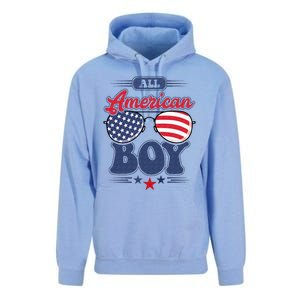 All American 4th Of July Family Matching Unisex Surf Hoodie