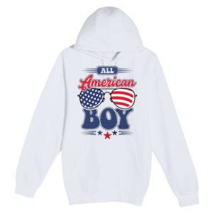 All American 4th Of July Family Matching Premium Pullover Hoodie