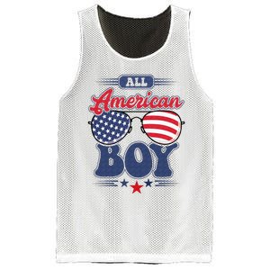 All American 4th Of July Family Matching Mesh Reversible Basketball Jersey Tank