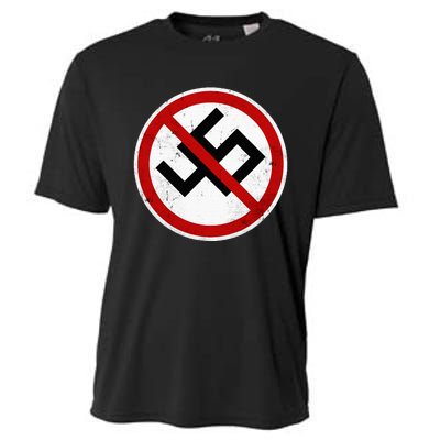 Antitrump Anti 45 Anti Nazi Cooling Performance Crew T-Shirt