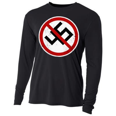 Antitrump Anti 45 Anti Nazi Cooling Performance Long Sleeve Crew